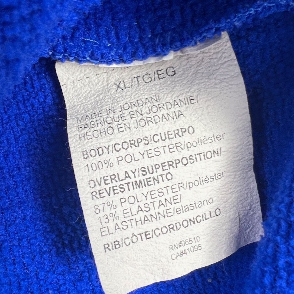 Under Armour Storm Golf Mens XL Royal Blue Black Quarter Zip Pullover Sweater - Picture 7 of 9